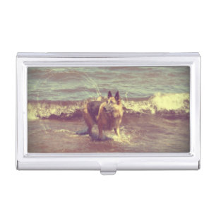 German ShepherdBusiness Card Holder