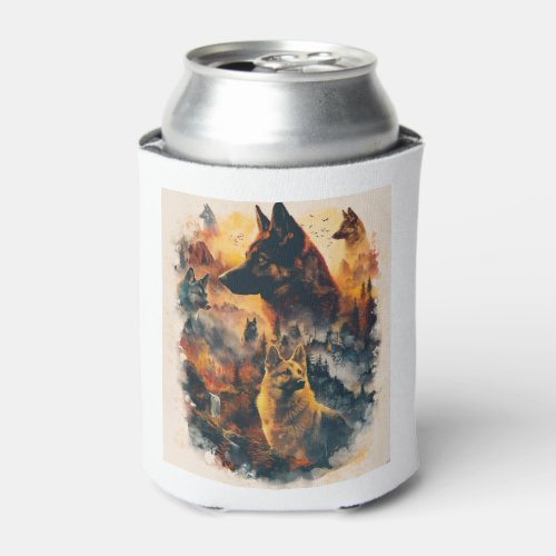 German Shepherds Across Mythical Realms Can Cooler