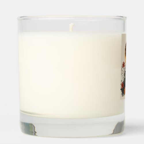 German Shepherds Amidst Blossoming Moons Scented Candle