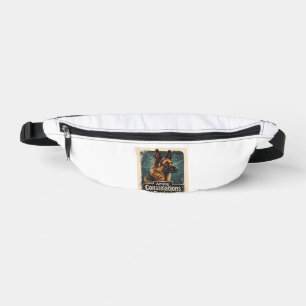 German Shepherds Amongst Constellations Fanny Pack