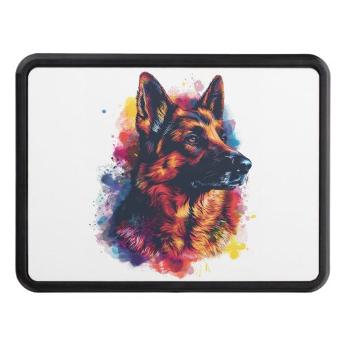 German Shepherds Amongst Cosmic Deities Position Hitch Cover