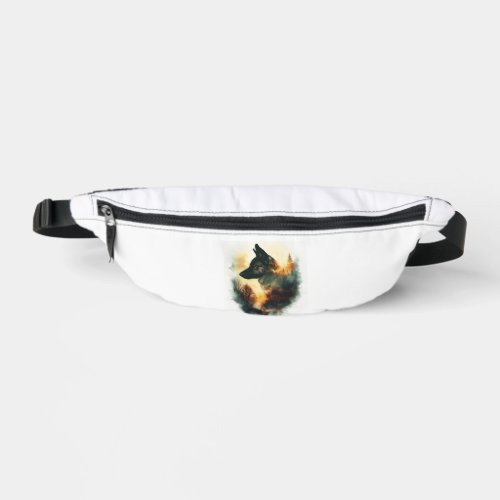 German Shepherds as Ghostly Guides Fanny Pack