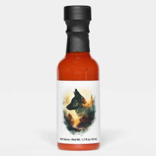 German Shepherds as Ghostly Guides Hot Sauces
