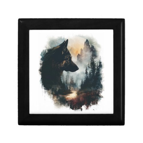 German Shepherds in Moonlit Magic Gift Box