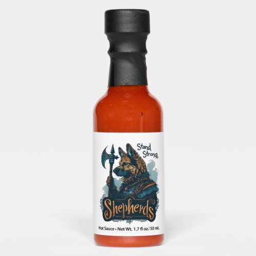 German Shepherds in Viking Valor Hot Sauces