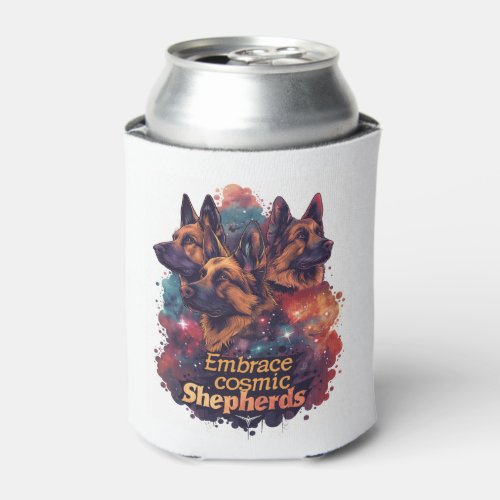 German Shepherds Unleashed Can Cooler