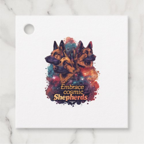 German Shepherds Unleashed Favor Tags