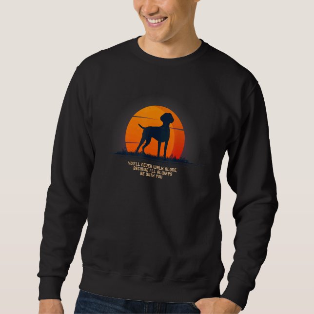 German Short Hair Gif Men Women Children Sweatshirt (Front)