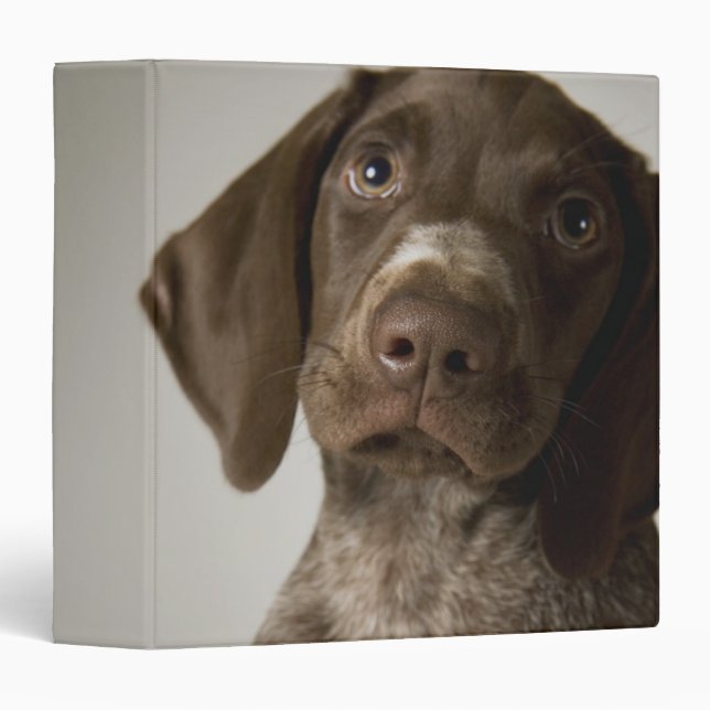 German Short-Haired Pointer puppy Binder (Front/Spine)