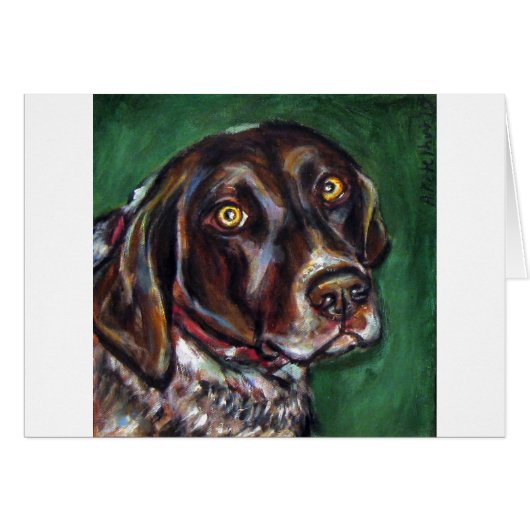 German Shorthair Pointer Cards (Front Horizontal)