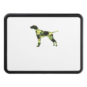German Shorthair Pointer _ Dog Camouflage Silhouet Hitch Cover