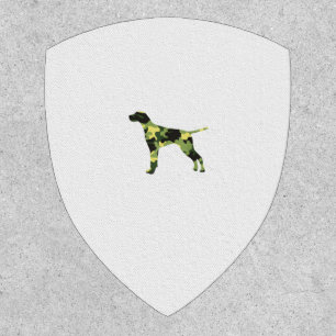 German Shorthair Pointer _ Dog Camouflage Silhouet Patch