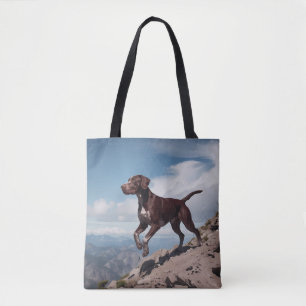 German Shorthair Pointer Elegant Shoulder Tote Bag