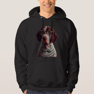 German Shorthair Pointer GSP Mom Dad Hoodie