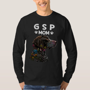 German Shorthair Pointer GSP Mom T-Shirt