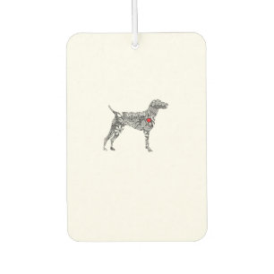 German Shorthair Pointer I GSP Dog Mom I Love Hear Air Freshener