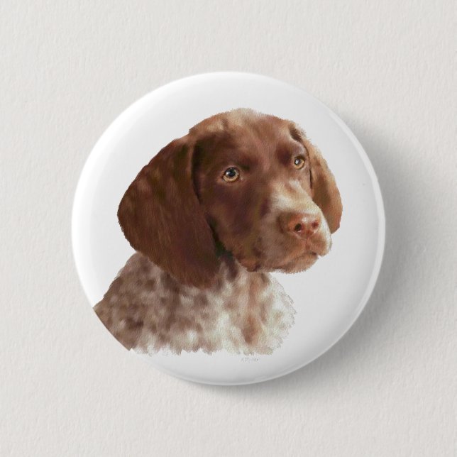 German Shorthair Puppy Button (Front)