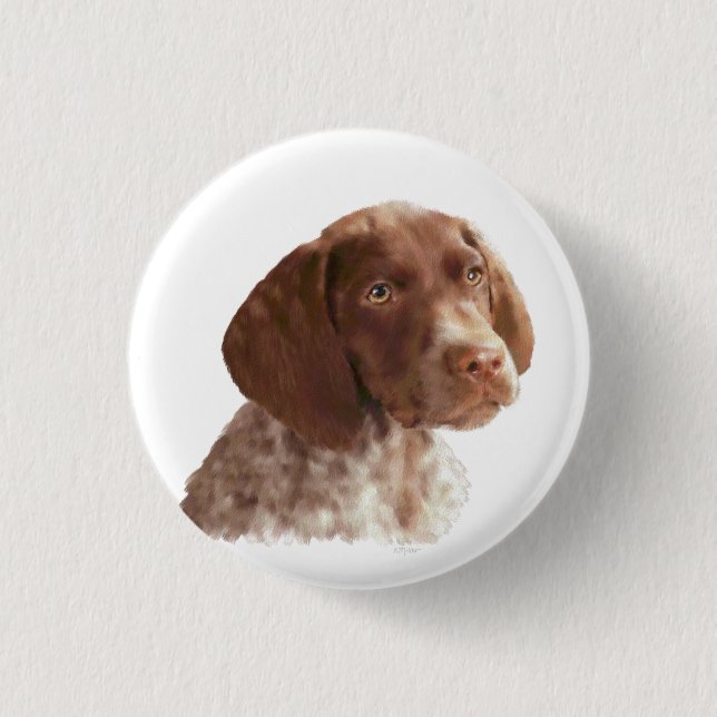 German Shorthair Puppy Button (Front)