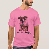 German Shorthaired Breast Cancer Unisex Shirt
