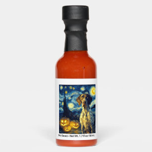 German Shorthaired Pointer 1 Cute Dog Halloween Ja Hot Sauces