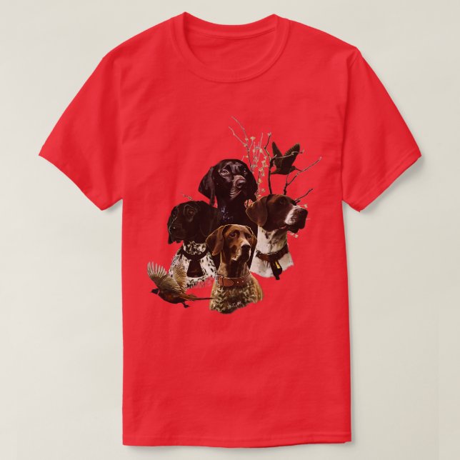 German Shorthaired Pointer 7 T-Shirt (Design Front)