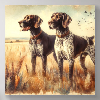 German Shorthaired Pointer Acrylic Photo Tile