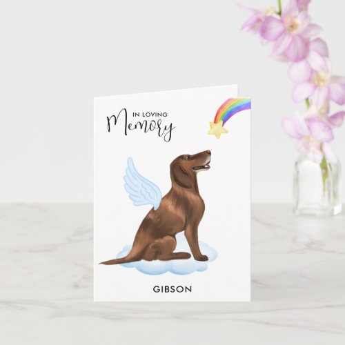 German Shorthaired Pointer Angel Dog Pet Sympathy Card