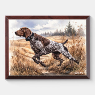  German Shorthaired Pointer  Award Plaque