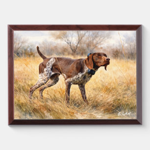  German Shorthaired Pointer  Award Plaque