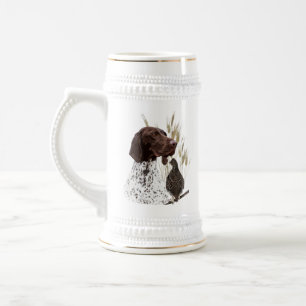 German Shorthaired Pointer Beer Stein