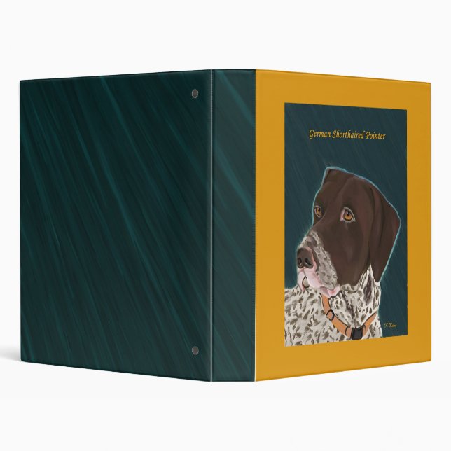 German Shorthaired Pointer Binder (Background)