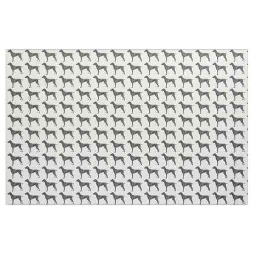 german shorthaired pointer black full fabric