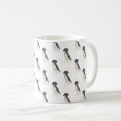 German Shorthaired Pointer (Black & White) Coffee Mug (Front Right)