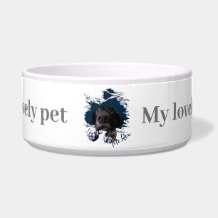 German Shorthaired Pointer Bowl