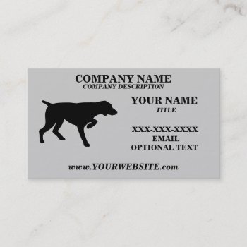 German Shorthaired Pointer - Business Card Templat by OutdoorAddix at Zazzle