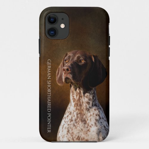 German Shorthaired Pointer iPhone 11 Case