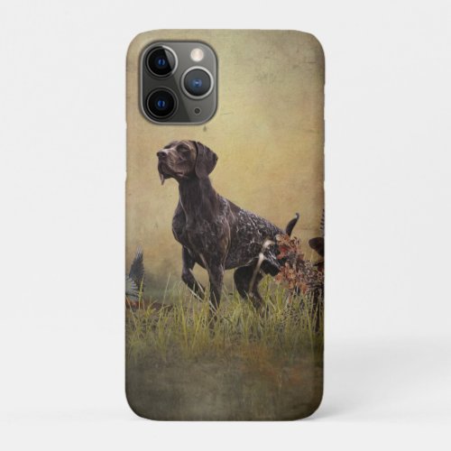 German Shorthaired Pointer   iPhone 11 Pro Case