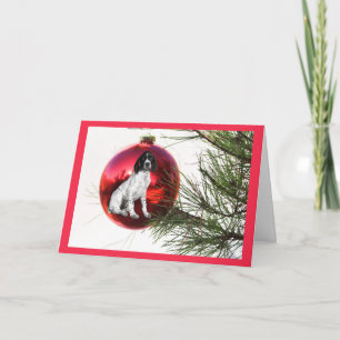 German Shorthaired Pointer Christmas Card HGBall1