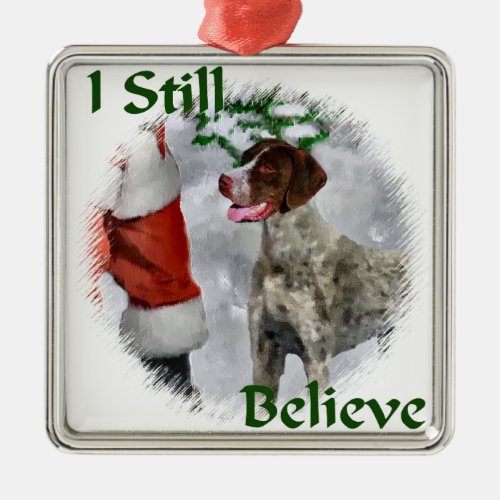 German Shorthaired Pointer Christmas Gift Ornament