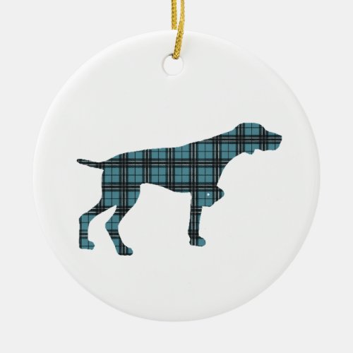 German Shorthaired Pointer Christmas Tree Ornament