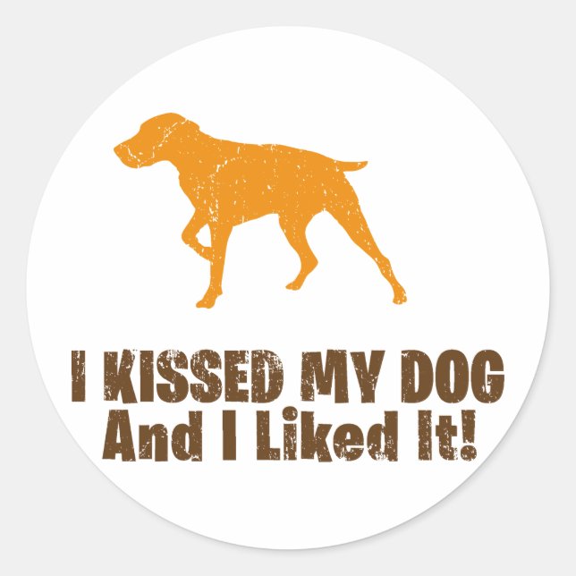 German Shorthaired Pointer Classic Round Sticker (Front)