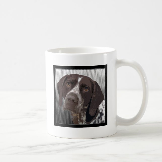 German Shorthaired Pointer Coffee Mug (Right)