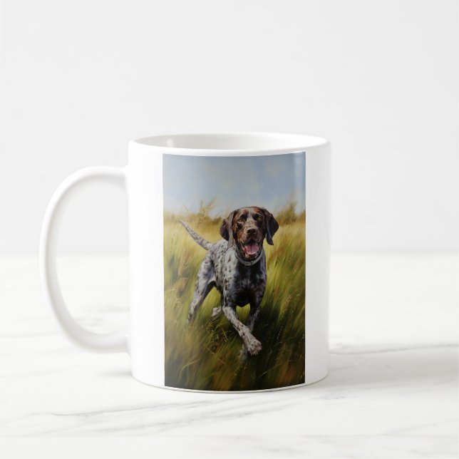German Shorthaired Pointer Coffee Mug (Left)