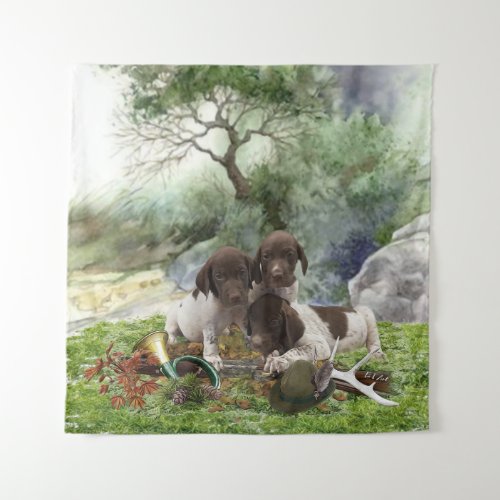 German Shorthaired Pointer cute  puppies  Tapestry