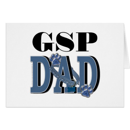 German Shorthaired Pointer DAD Cards (Front Horizontal)