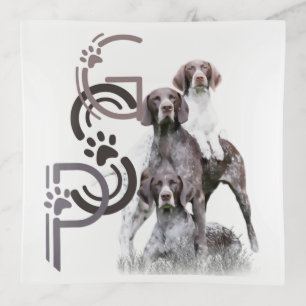 German Shorthaired Pointer ,Deutsch Kurzhaar Trink Trinket Tray