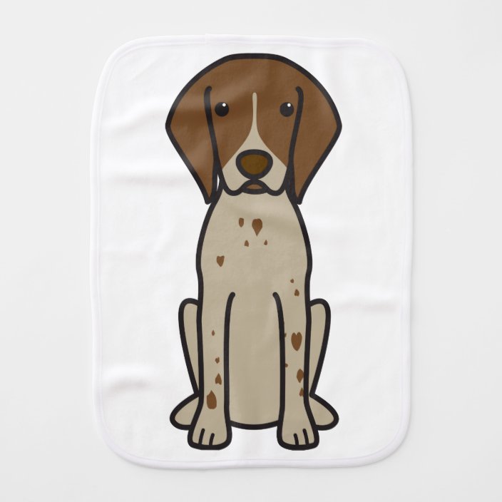 cartoon german shorthaired pointer