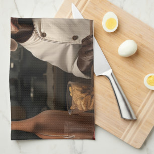 German Shorthaired Pointer Dog Chef Kitchen Towel