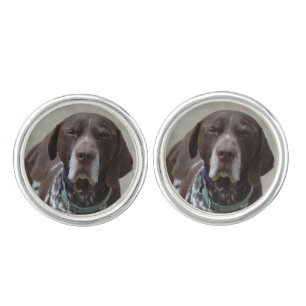 German Shorthaired Pointer Dog Cufflinks