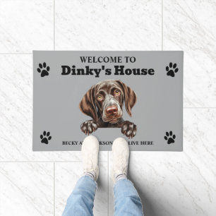 German Shorthaired Pointer Dog Doormat